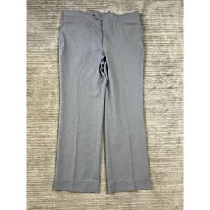 Winfield Dress Pants Mens‎ 36 Gray Straight Leg Polyester Career Casual